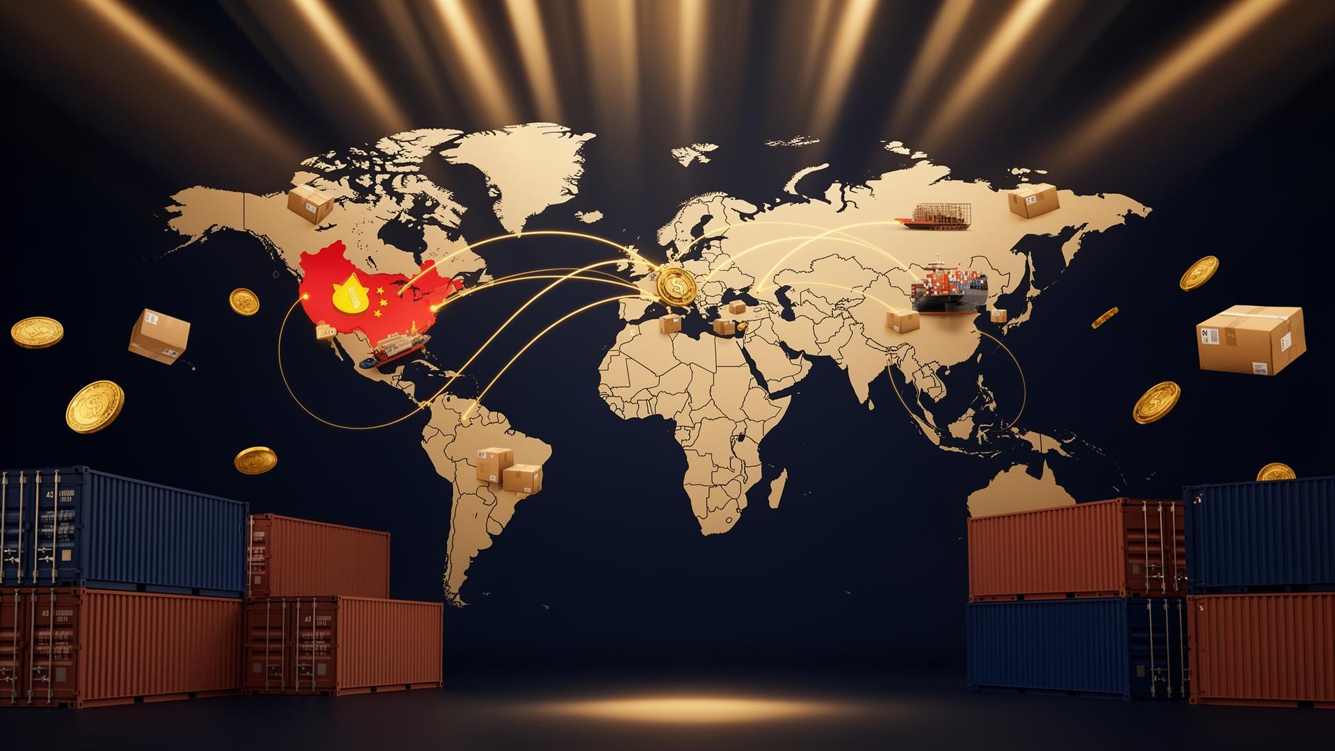 Importação global com rotas comerciais